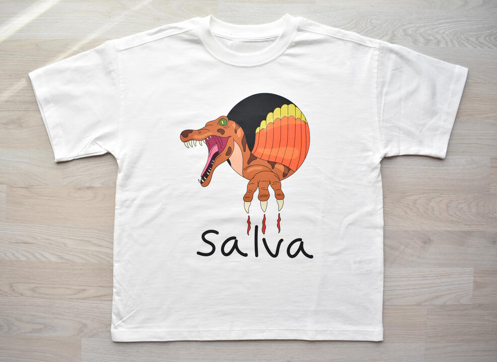 Shirt commission_spinosaurus