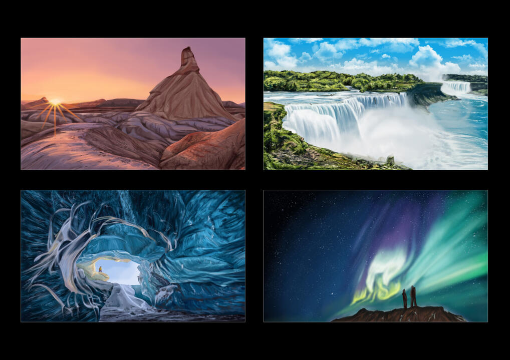 Landscape sketches