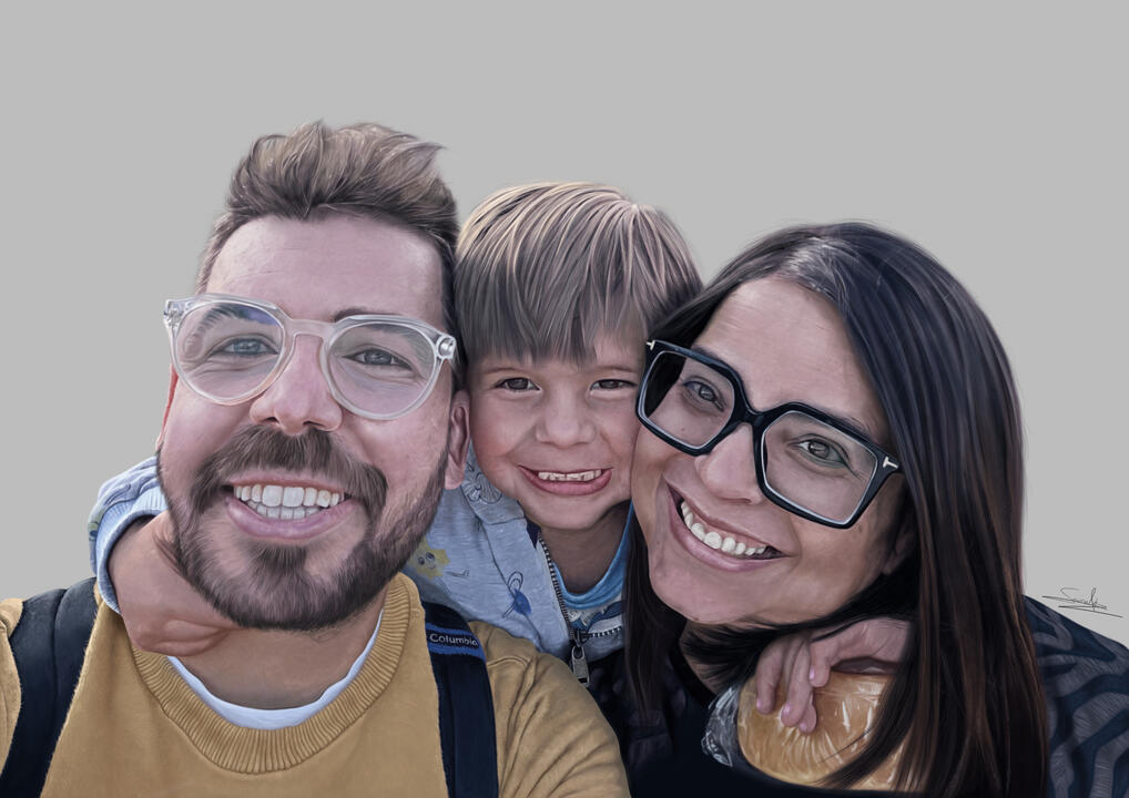 Commission: Human portrait